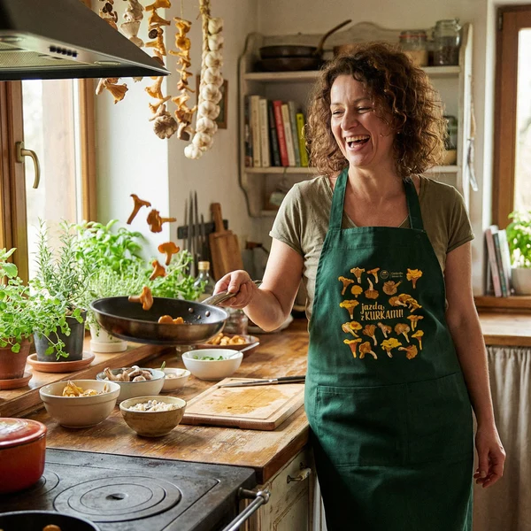 Fartuch Jazda z kurkami