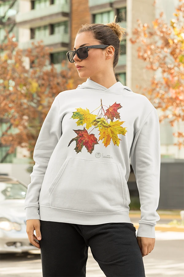 Hoodies with a floral theme print